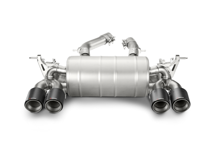 Akrapovic Slip-On Line Titanium Exhaust - BMW M3 / M4 F80 / F82 2015-2020 - Requires Tips, view 5