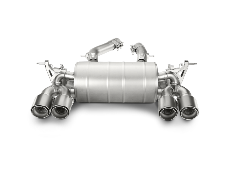 Akrapovic Slip-On Line Titanium Exhaust - BMW M3 / M4 F80 / F82 2015-2020 - Requires Tips, view 6