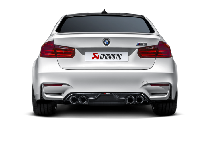 Akrapovic Slip-On Line Titanium Exhaust - BMW M3 / M4 F80 / F82 2015-2020 - Requires Tips, view 7