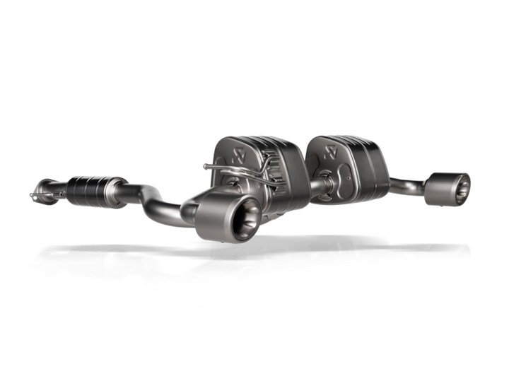 Akrapovic Slip-On Race Line Titanium Exhaust - Toyota GR Yaris / GRMN Yaris 2024+, view 2