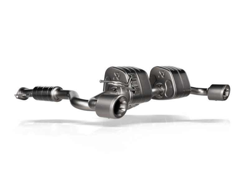 Akrapovic Slip-On Race Line Titanium Exhaust - Toyota GR Yaris / GRMN Yaris 2024+, view 2