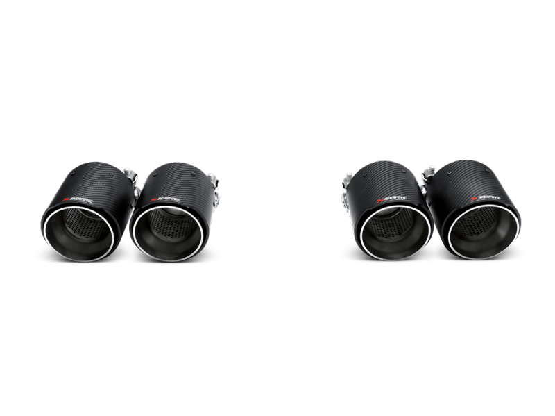 Akrapovic Tail Pipe Set Carbon - BMW M3 & M4 F80/F82 2015-2020