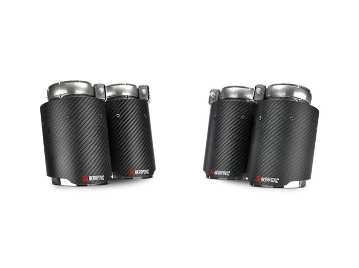 Akrapovic Tail Pipe Set Carbon - BMW M3 & M4 F80/F82 2015-2020, view 2