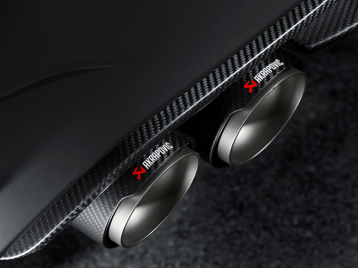 Akrapovic Tail Pipe Set Carbon - BMW M3 & M4 F80/F82 2015-2020, view 4