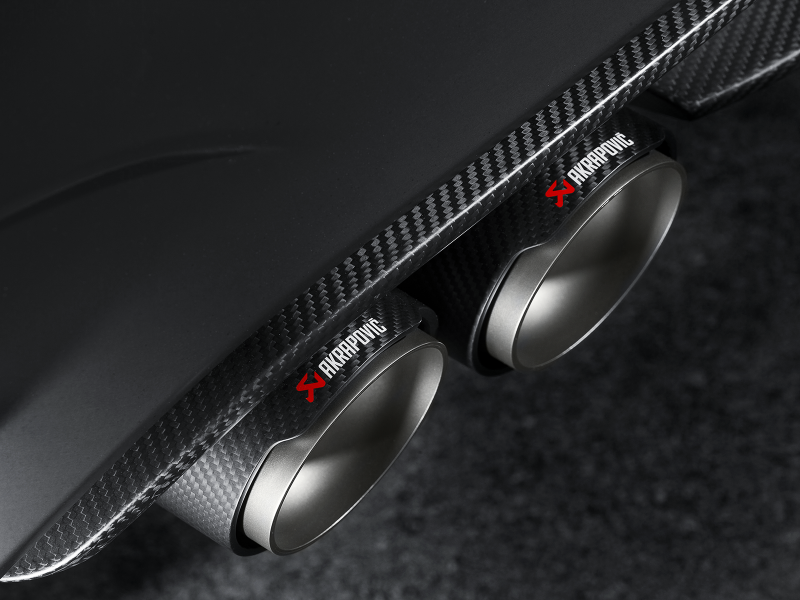 Akrapovic Tail Pipe Set Carbon - BMW M3 & M4 F80/F82 2015-2020, view 4
