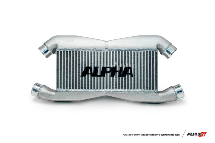 AMS Performance Alpha Front Mount Intercooler Kit for Alpha Piping - Nissan GT-R (R35) 2009-2021, view 2