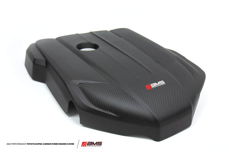 AMS Performance Carbon Fiber Engine Cover - Toyota GR Supra (A90) 2020-2021
