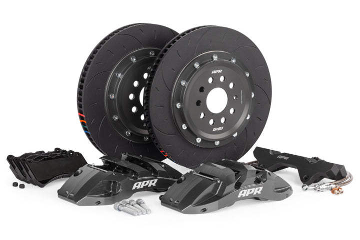 APR 6-Piston Front Big Brake Kit 370x34mm - Audi S3 / Volkswagen Golf R / GTI (MQB) 2015-2025 - Grey
