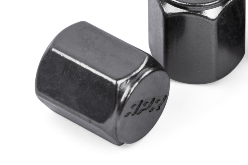 APR Aluminum Valve Stem Caps Set of 4 - Audi 1992-2027 - Gunmetal, view 4