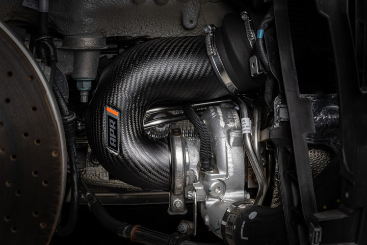 APR Carbon Fiber Intake System with Turbo Inlet Pipes - Porsche 911 (992) 3.0T/3.7T 2020-2025, view 12