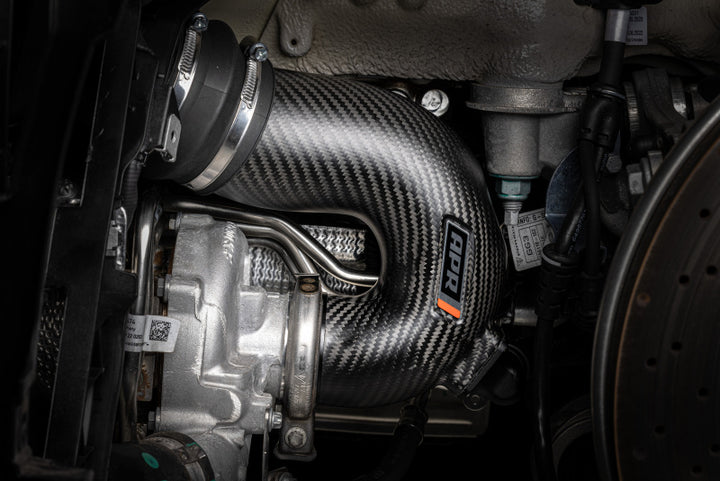 APR Carbon Fiber Intake System with Turbo Inlet Pipes - Porsche 911 (992) 3.0T/3.7T 2020-2025, view 13