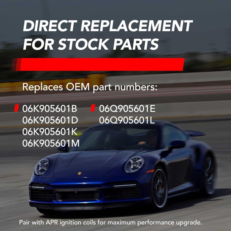 APR Iridium Pro Spark Plug - Audi / VW / Porsche / Bentley EA888.3/EA888.4/EA855.2/EA824 2012-2027 - Heat Range 9, 14mm x 26.5mm - Single, view 9