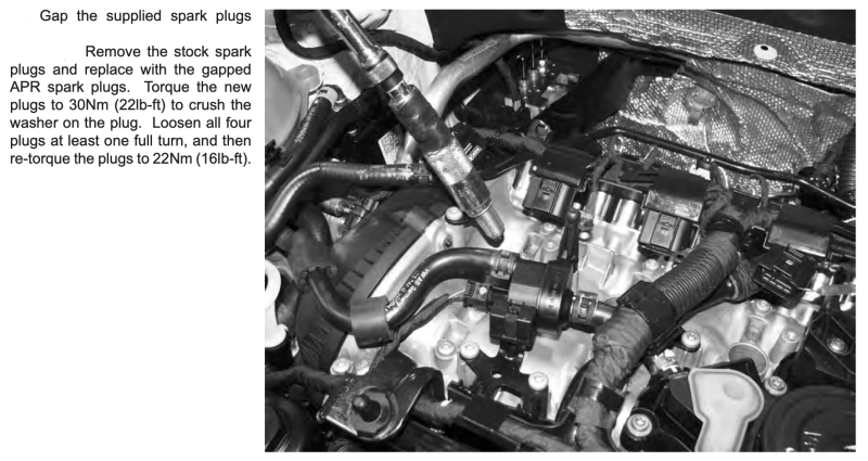 APR Iridium Pro Spark Plug - Audi / VW / Porsche / Bentley EA888.3/EA888.4/EA855.2/EA824 2012-2027 - Heat Range 9, 14mm x 26.5mm - Single, installation instructions