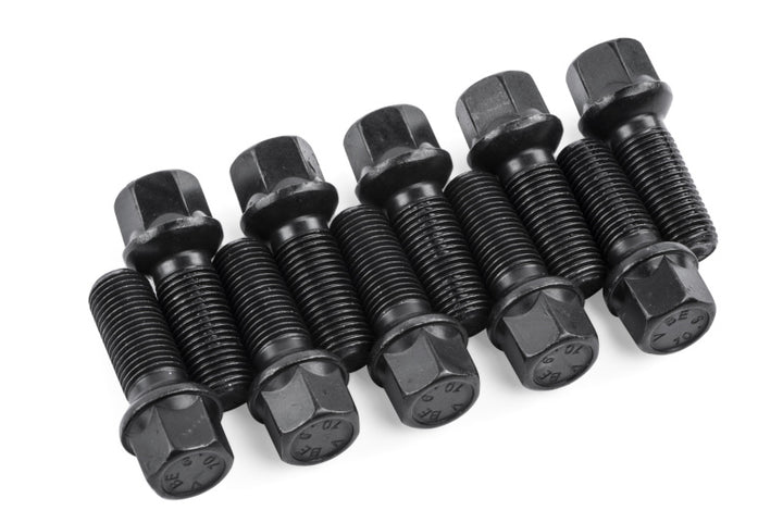 APR Lug Bolts - Ball Seat 40mm for 12mm Wheel Spacers - Black - Set of 10
