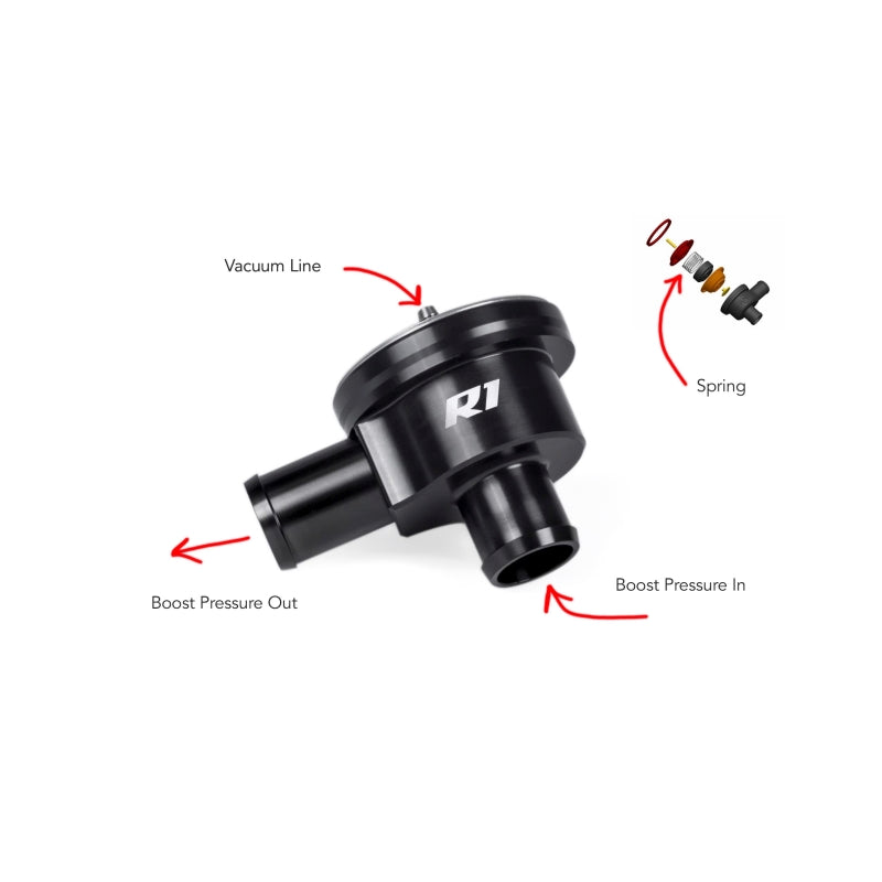 APR R1 Diverter Valve - Audi / Volkswagen / Porsche 1976-2025 (710N Replacement), installation instructions