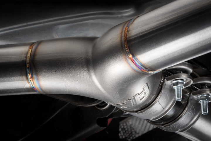 APR Stainless Steel Cat-Back Exhaust - Volkswagen GTI (MK7.5) 2020-2021 - Polished Tips, view 15