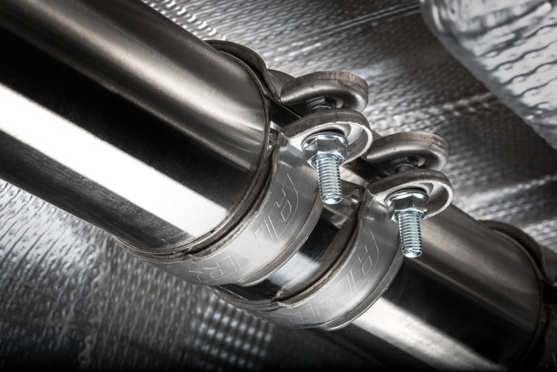 APR Stainless Steel Cat-Back Exhaust - Volkswagen GTI (MK7.5) 2020-2021 - Polished Tips, view 3