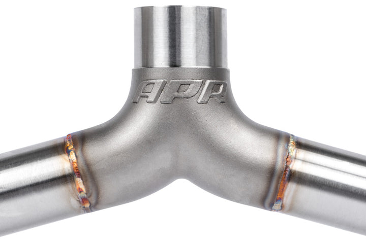 APR Stainless Steel Cat-Back Exhaust - Volkswagen GTI (MK7.5) 2020-2021 - Polished Tips, view 4