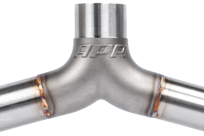 APR Stainless Steel Cat-Back Exhaust - Volkswagen GTI (MK7.5) 2020-2021 - Polished Tips, view 4