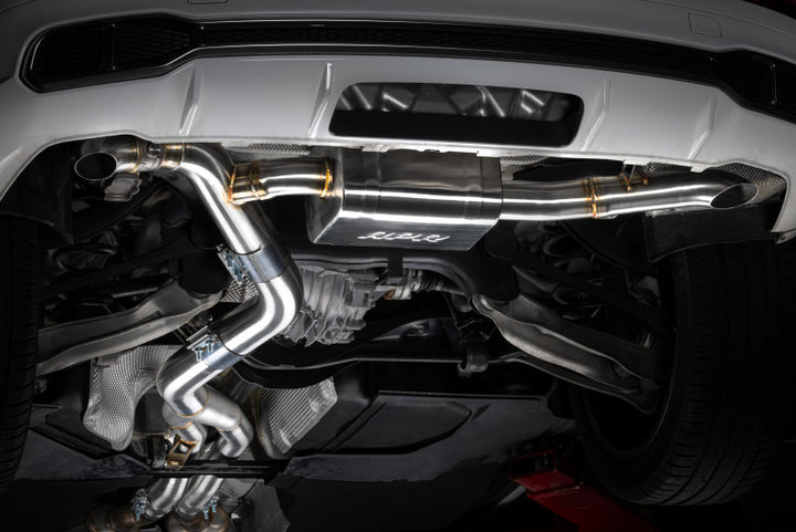 APR Stainless Steel Rear Cat-Back Exhaust - Audi SQ5 / SQ5 Sportback (B9) 2018-2025, view 2