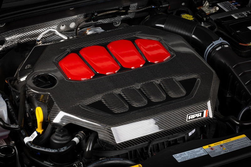 APR Twill Carbon Fiber Engine Cover - Audi / Volkswagen EA888.4 (8Y/MK8) 2022-2026, view 2