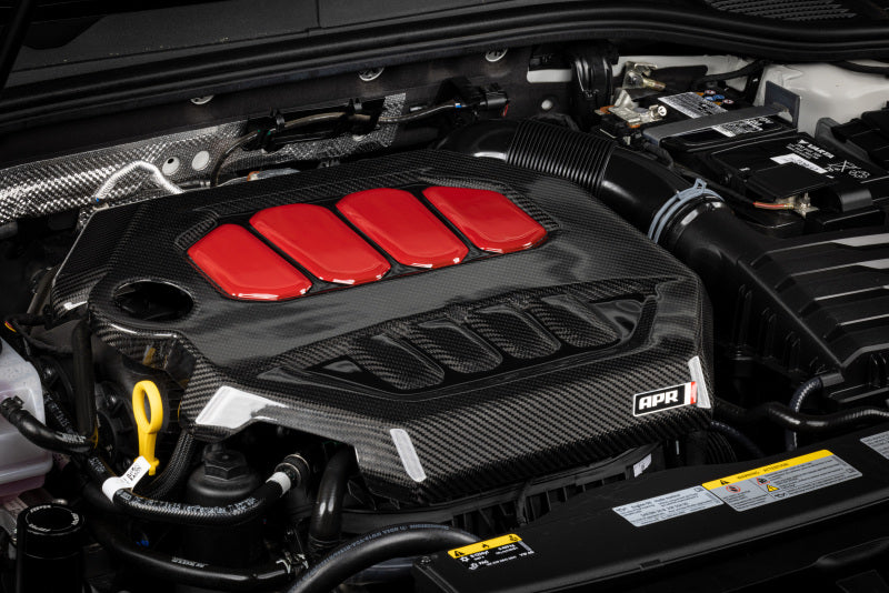APR Twill Carbon Fiber Engine Cover - Audi / Volkswagen EA888.4 (8Y/MK8) 2022-2026, view 5