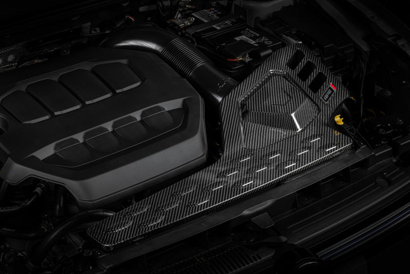 APR Twill Carbon Fiber Intake System Cover - Audi / Volkswagen EA888.4 (MQB EVO) 2.0T 2022-2026, view 2
