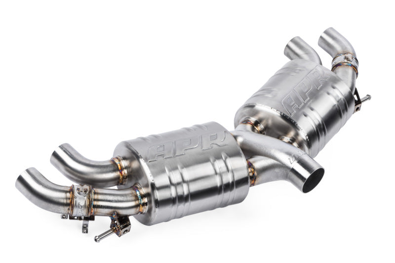 APR Valved Cat-Back Exhaust System - Volkswagen Golf R (MK7.5) 2018-2019, view 2
