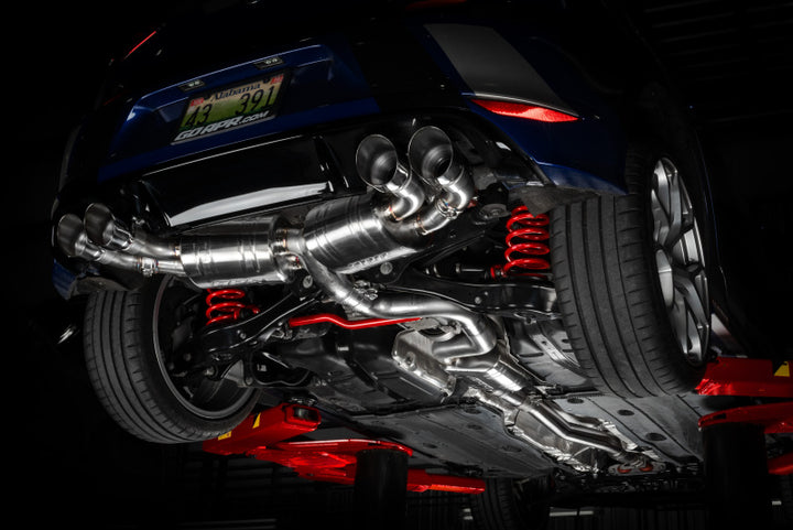 APR Valved Cat-Back Exhaust System - Volkswagen Golf R (MK7.5) 2018-2019, view 3
