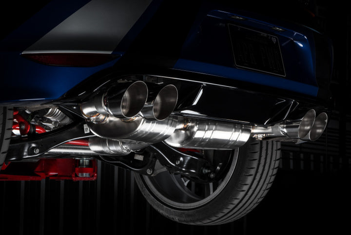 APR Valved Cat-Back Exhaust System - Volkswagen Golf R (MK7.5) 2018-2019, view 4