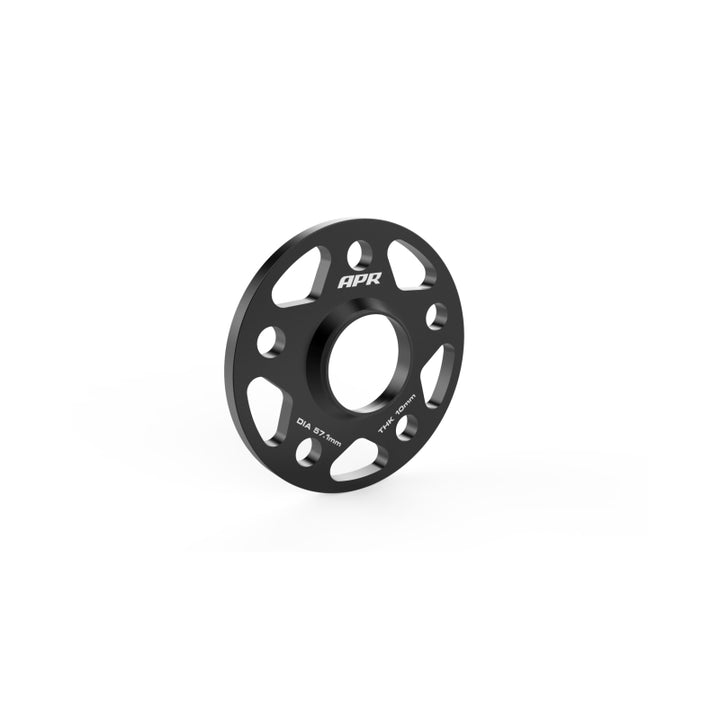 APR Wheel Spacers - 10mm - 5x112 - 57.1mm CB - Black - Pair, view 2