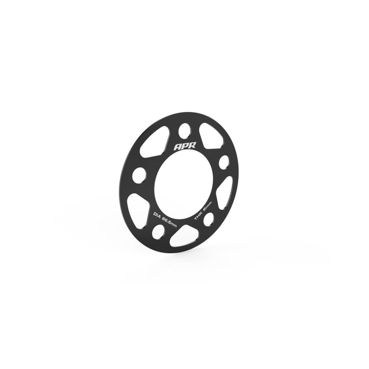 APR Wheel Spacers - 2mm - 5x112 - 66.5mm CB - Black - Pair, view 2