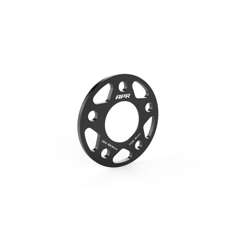 APR Wheel Spacers - 8mm - 5x112 - 66.5mm CB - Black - Pair, view 2
