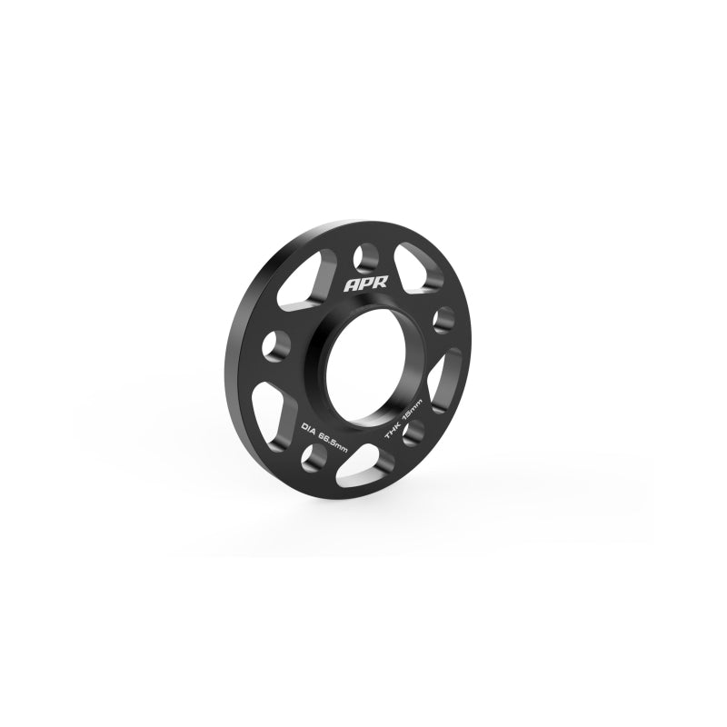 APR Wheel Spacers - 15mm - 5x112 - 66.5mm CB - Black - Pair, view 2