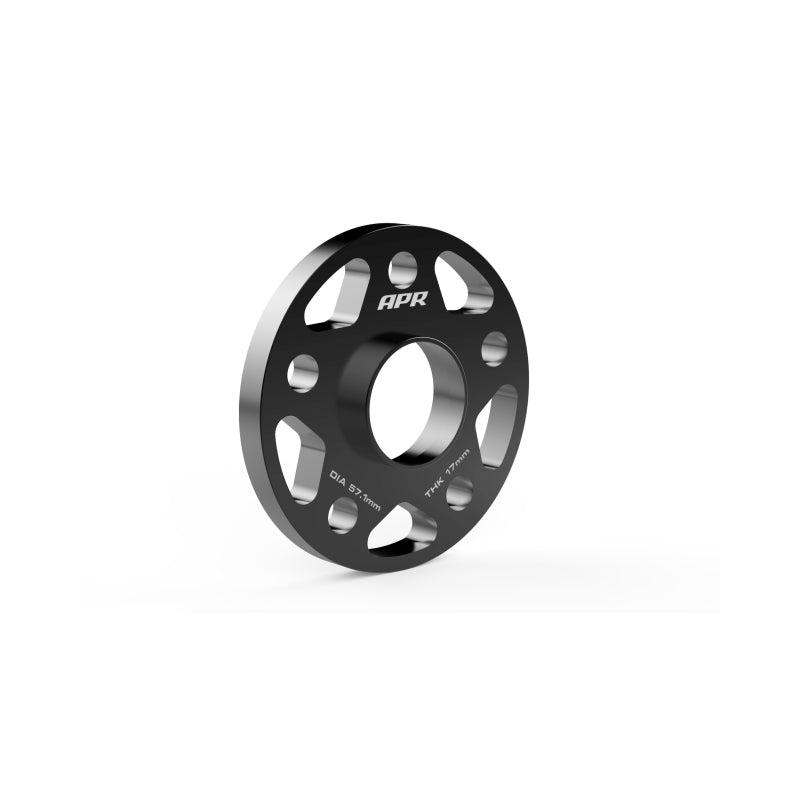 APR Wheel Spacers - 17mm - 5x112 - 57.1mm CB - Black - Pair, view 4