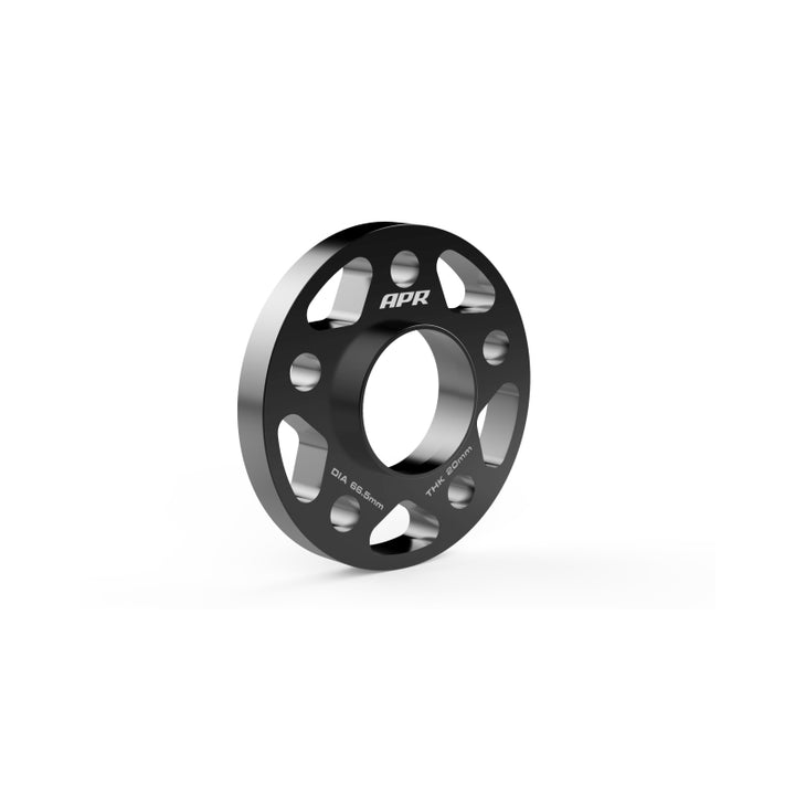 APR Wheel Spacers - 20mm - 5x112 - 66.5mm CB - Black - Pair, view 2