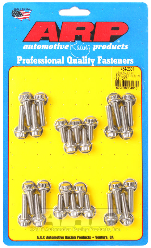 ARP 12pt SS Coil Bracket Bolt Kit - LS1 LS2