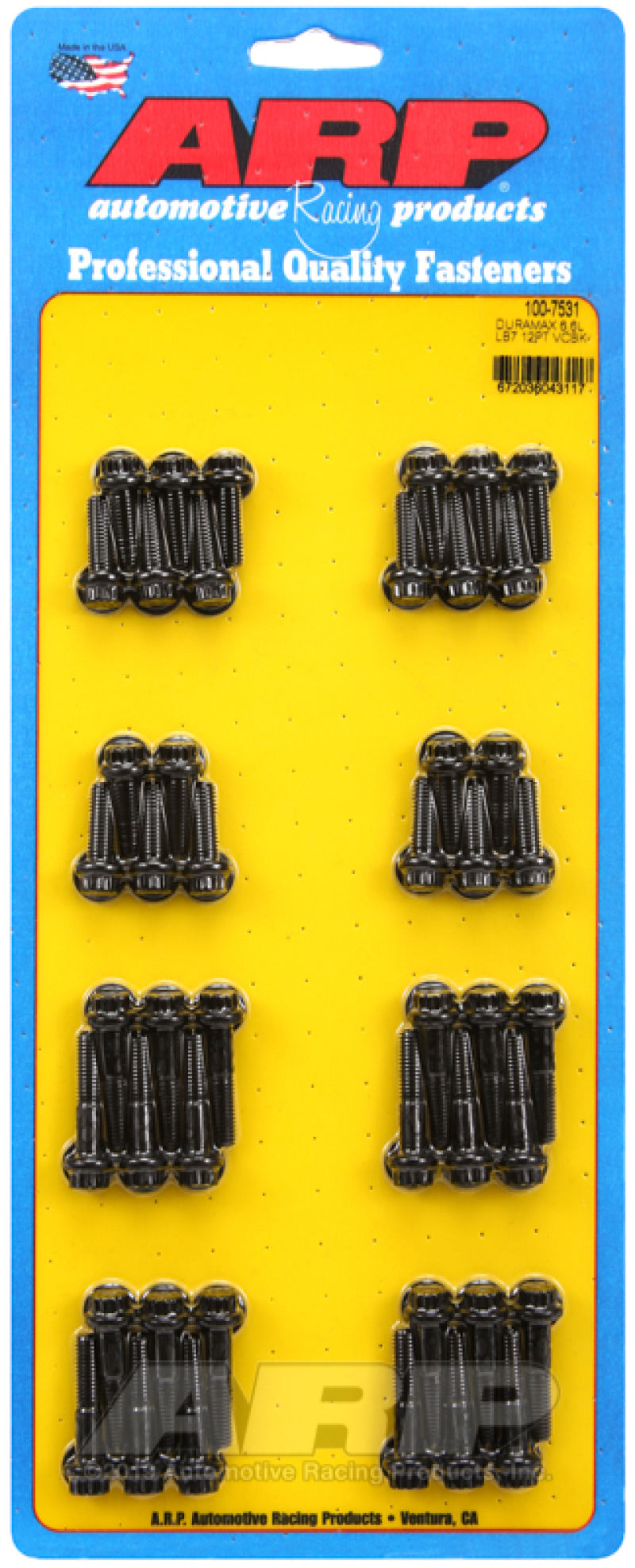 ARP 12pt Valve Cover Bolt Kit - Chevy Duramax 6.6L LB7