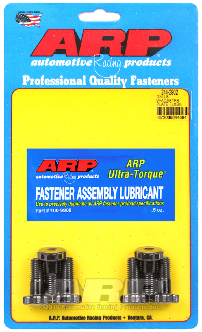 ARP Flexplate Bolt Kit - GM LS with adapter Plate