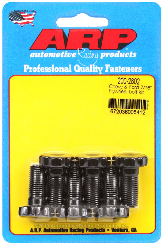 ARP Flywheel Bolt Kit - Chevy & Ford 7/16-20in