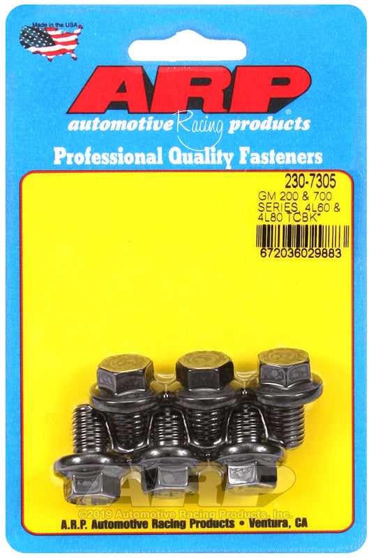 ARP GM 200/700 4L60/4L80 Torque Converter Bolt Kit - Chevrolet Big Block, 6 Piece, view 2