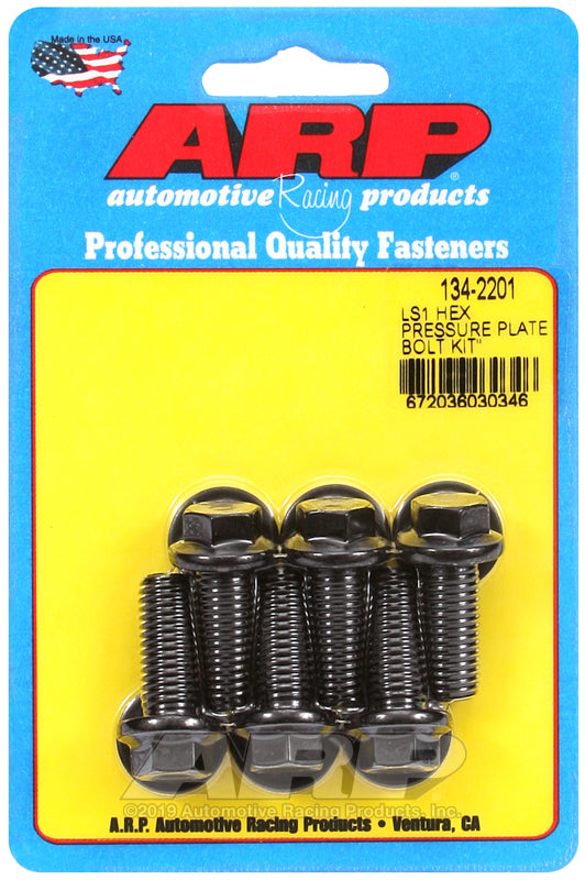 ARP Hex Pressure Plate Bolt Kit - LS1