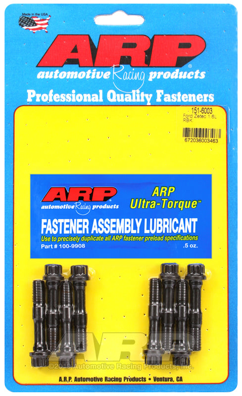 ARP Rod Bolt Kit - Ford Zetec 1.6L M8