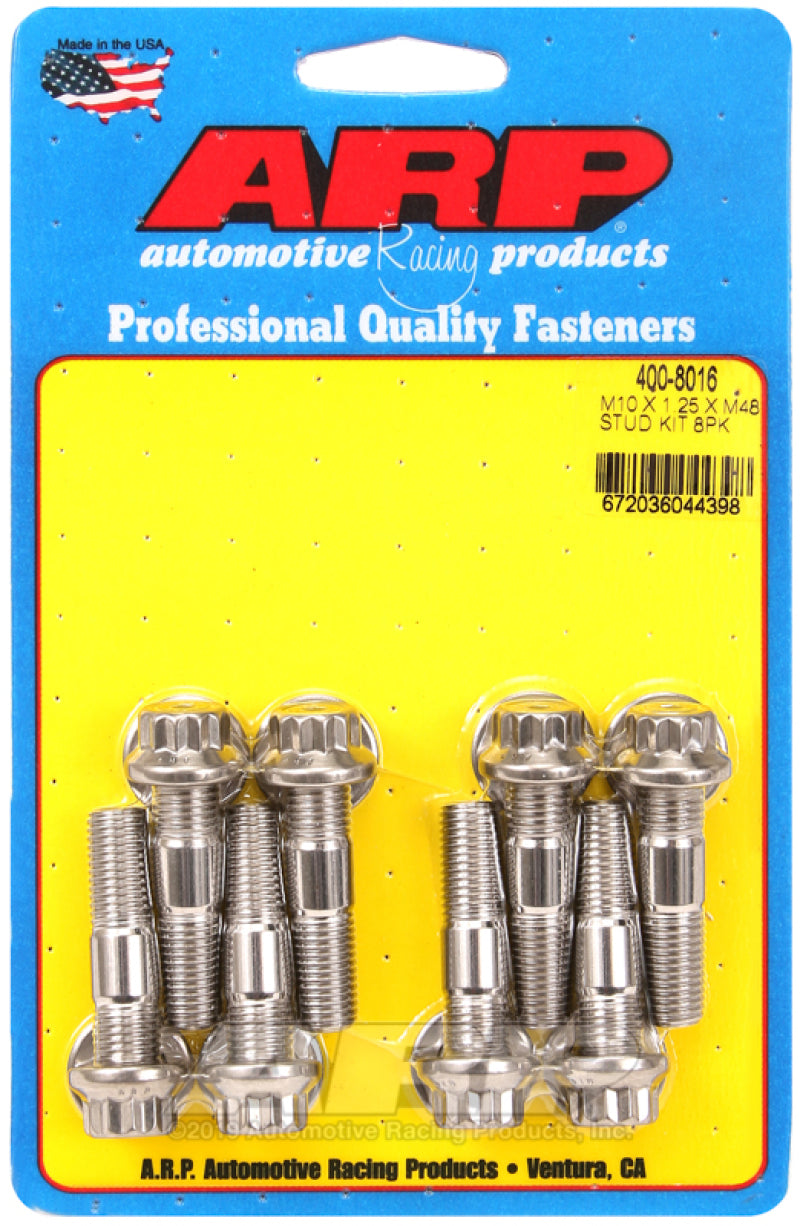 ARP SS Accessory Stud - Sport Compact Studs - M10 x 1.25 x 48mm