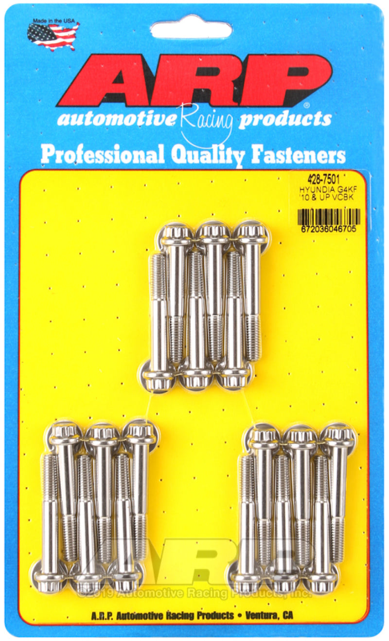 ARP Valve Cover Bolt Kit - Hyundai Genesis G4KF 2L 2010+