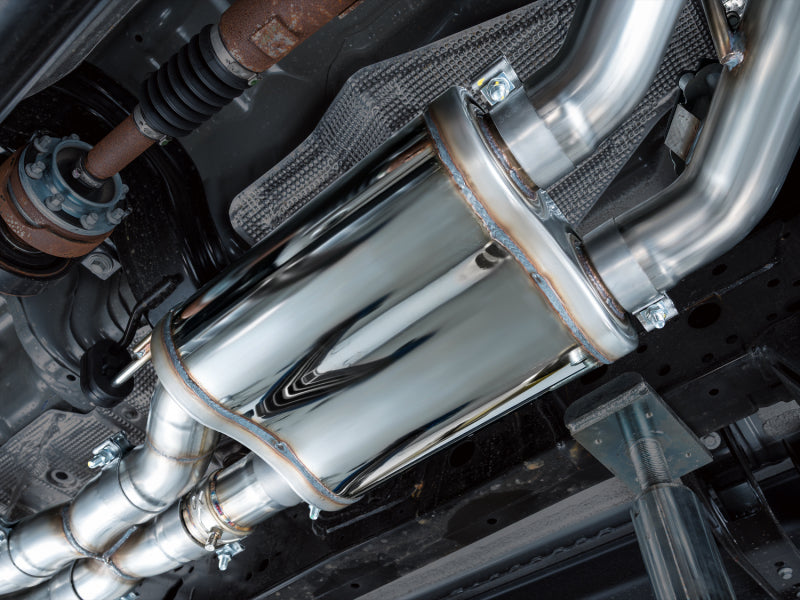 AWE SwitchPath Cat-Back Exhaust - Ford Ranger Raptor 3.0L 2024-2026 - Diamond Black Tips, view 6