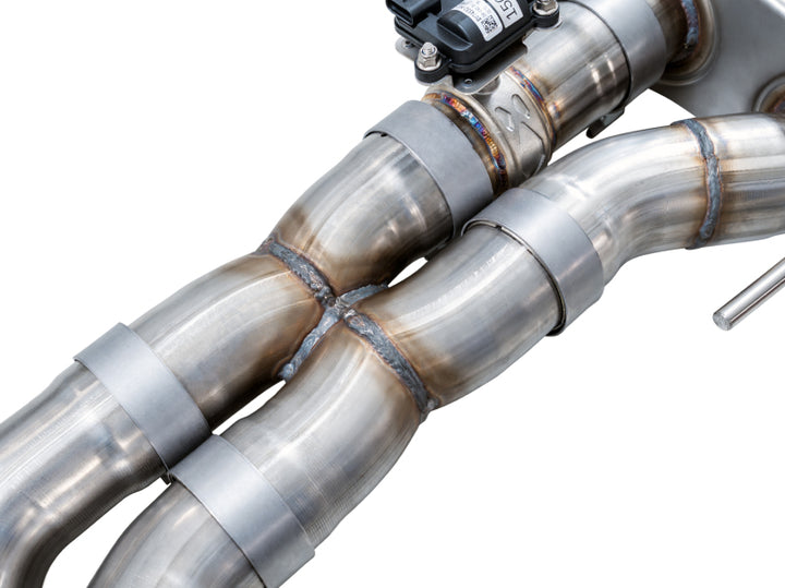 AWE SwitchPath Cat-Back Exhaust - Ford Ranger Raptor 3.0L 2024-2026 - Diamond Black Tips, view 9