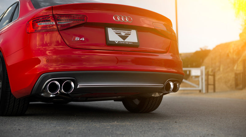 AWE Touring Edition Cat-Back Exhaust - Audi S4 (B8.5) 2013-2016 - Chrome Silver 102mm Tips, view 4