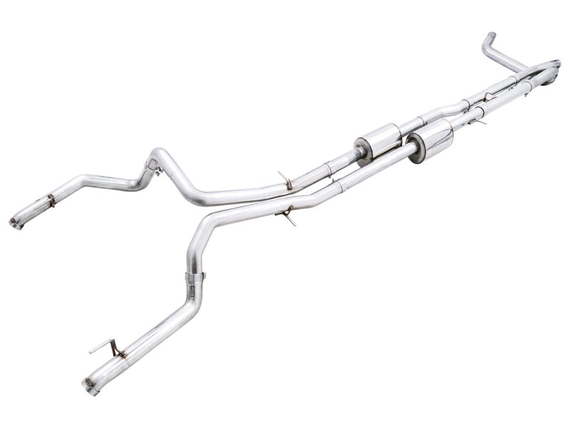 AWE Tuning 0FG Cat-Back Exhaust - Chevrolet Silverado 1500, GMC Sierra 1500 2022-2026