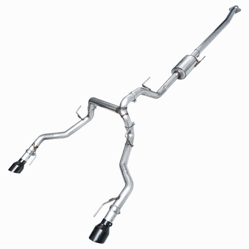 AWE Tuning 0FG Cat-Back Exhaust - Ford F-150 Tremor 2021-2025 - Diamond Black Tips